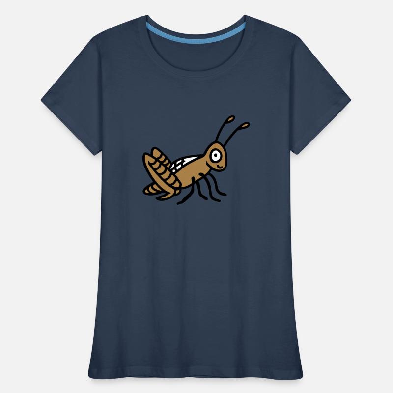 Grashüpfer 3 Frauen Premium Bio T-Shirt