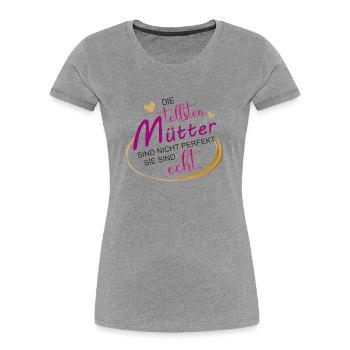 Tollste Mutter Mama Mütter Valentinstag - Frauen Premium Bio T-Shirt - Navy - Vorne - Mia (176cm)