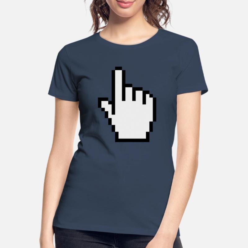 pointer / cursor Frauen Premium Bio T-Shirt