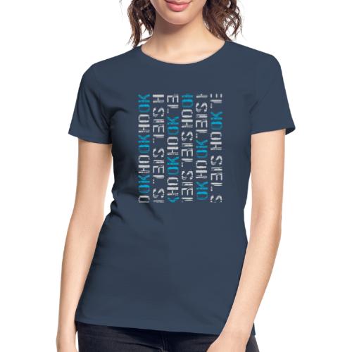 Hooksiel blau - Frauen Premium Bio T-Shirt
