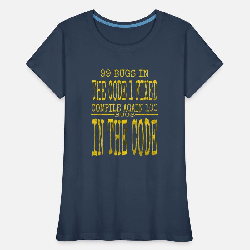 gift idea joke awesome c sharp programming happy Frauen Premium Bio T-Shirt