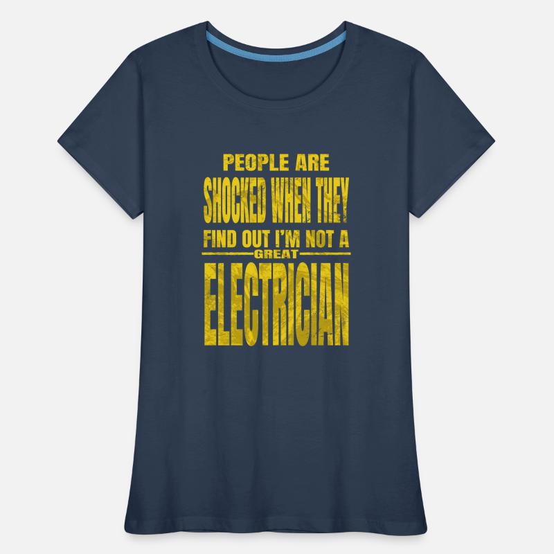 present electronics socket prop bday fun Women's Premium Organic T-Shirt