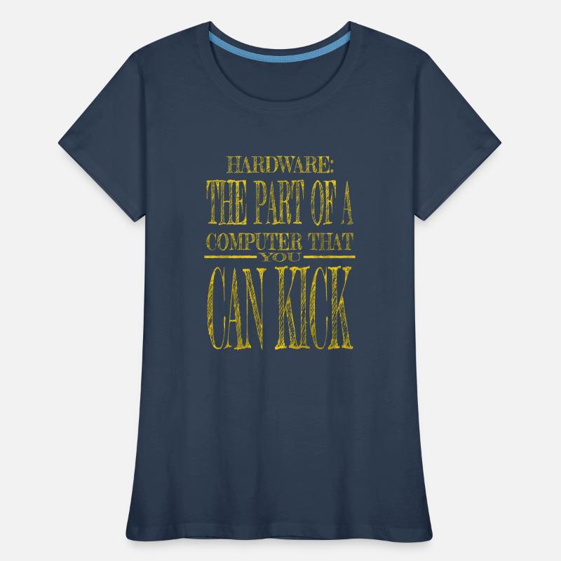 fathersday present idea programming language jokes Frauen Premium Bio T-Shirt