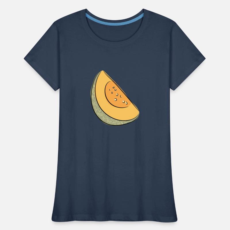 Melon d’été pastèque Pastèque T-shirt bio Premium Femme