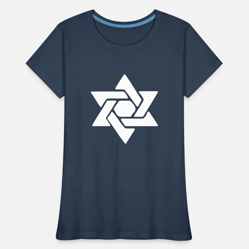 Étoile de David T-shirt bio Premium Femme
