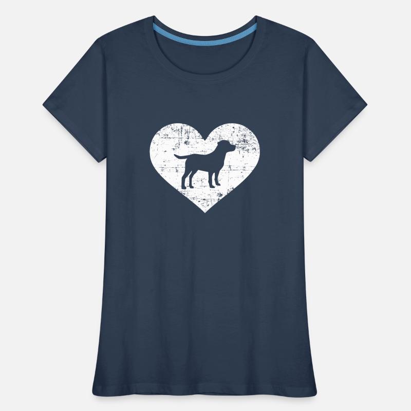 Labrador Frauen Premium Bio T-Shirt