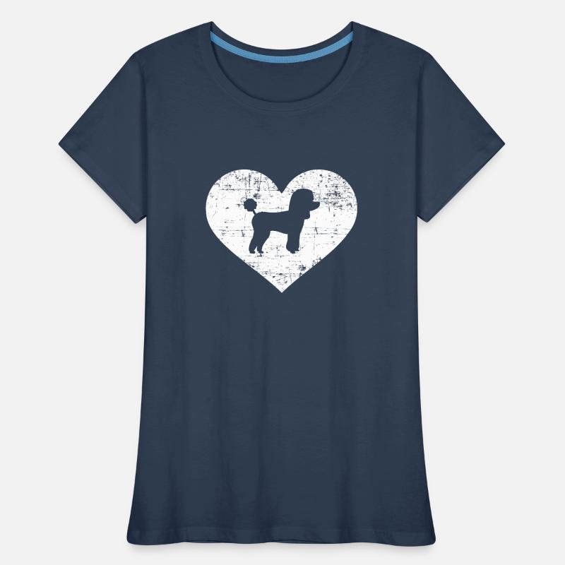 Caniche T-shirt bio Premium Femme