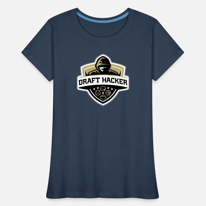 Draft Hacker Frauen Premium Bio T-Shirt