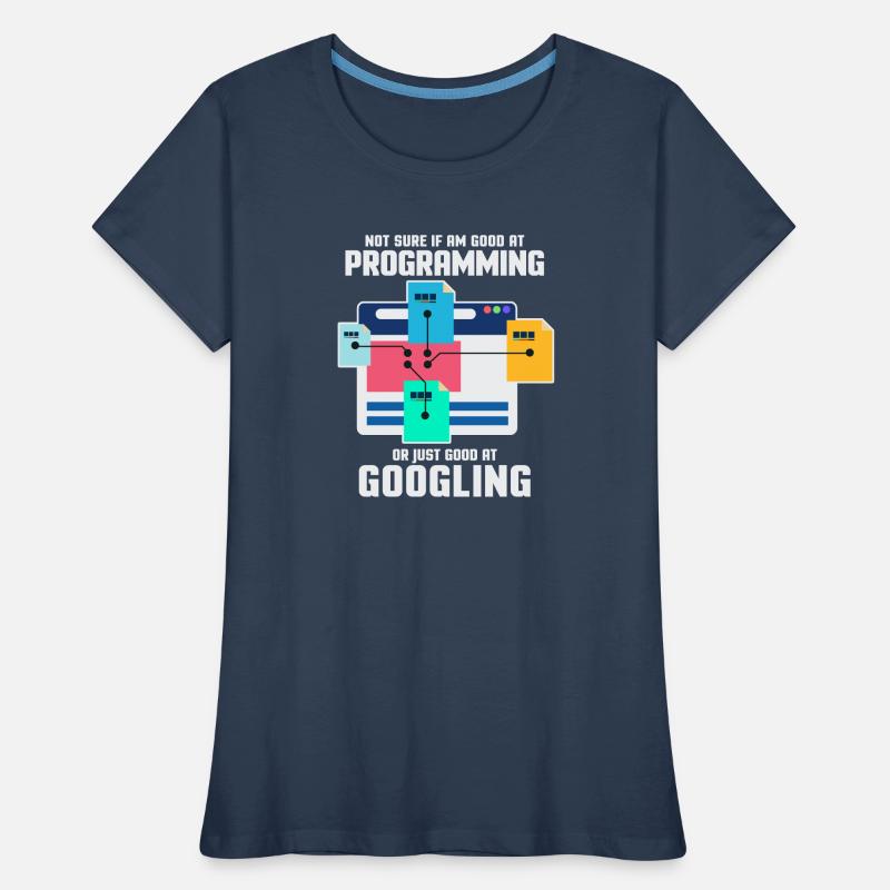 Programmer Programming IT Computer Gift Women's Premium Organic T-Shirt