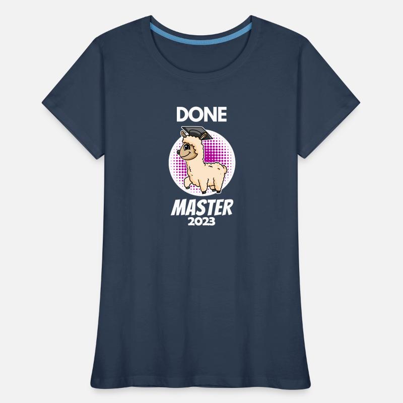 Master 2023 - Master completed Women's Premium Organic T-Shirt