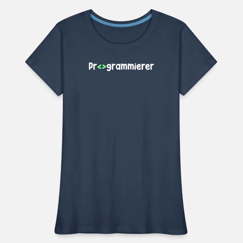 Programmer, Geek, Scripting, Code, Nerd Women's Premium Organic T-Shirt