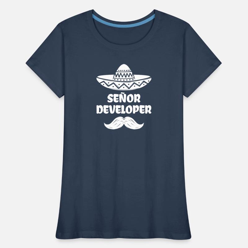 Déclaration du développeur Code Informatique Geek Scripting T-shirt bio Premium Femme