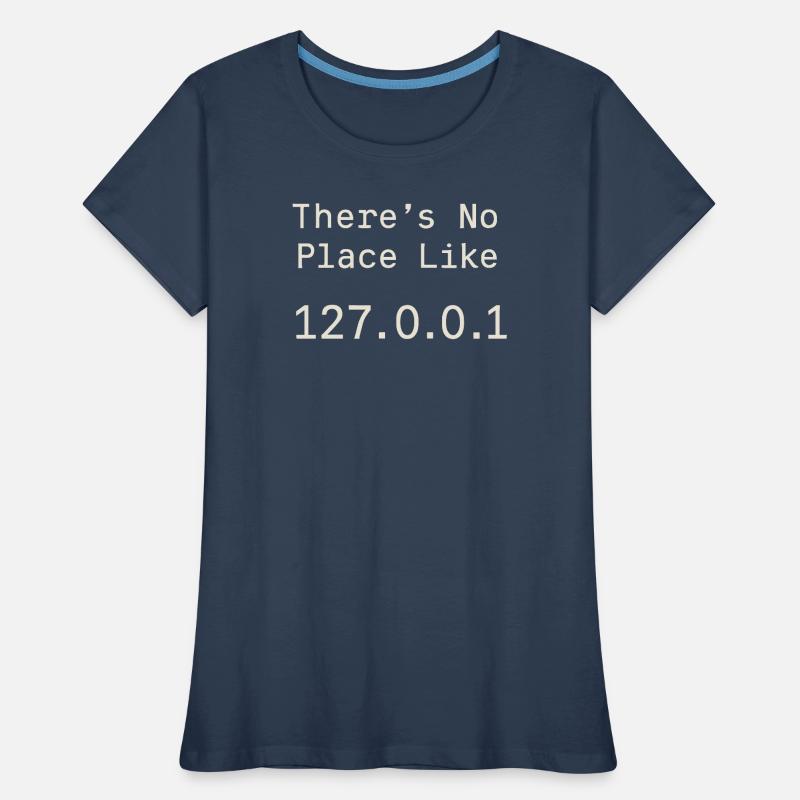 Nothing beats localhost Women's Premium Organic T-Shirt