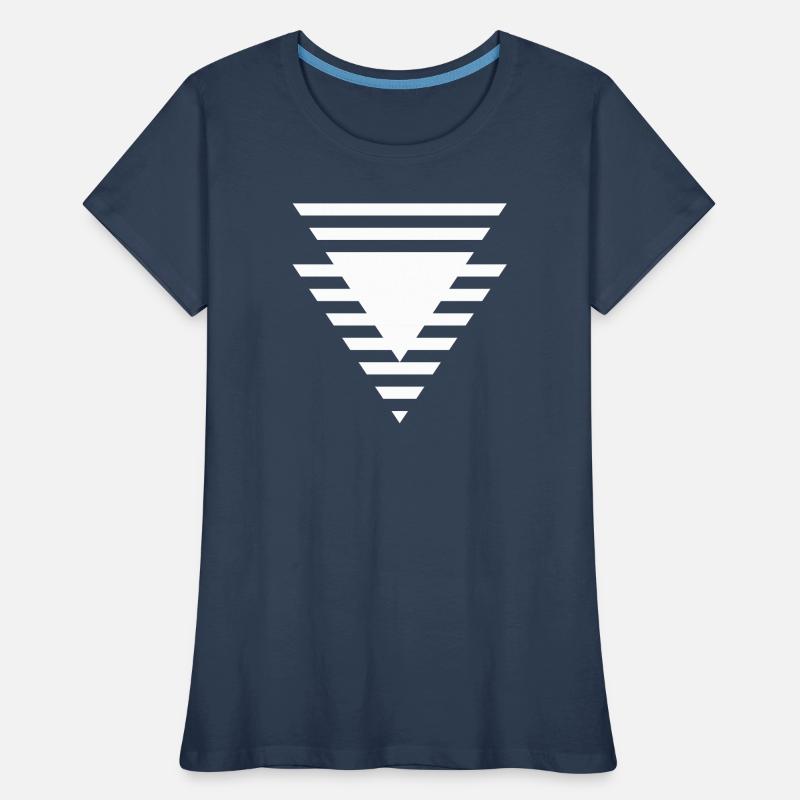 Stepped Triangular Prism Women's Premium Organic T-Shirt