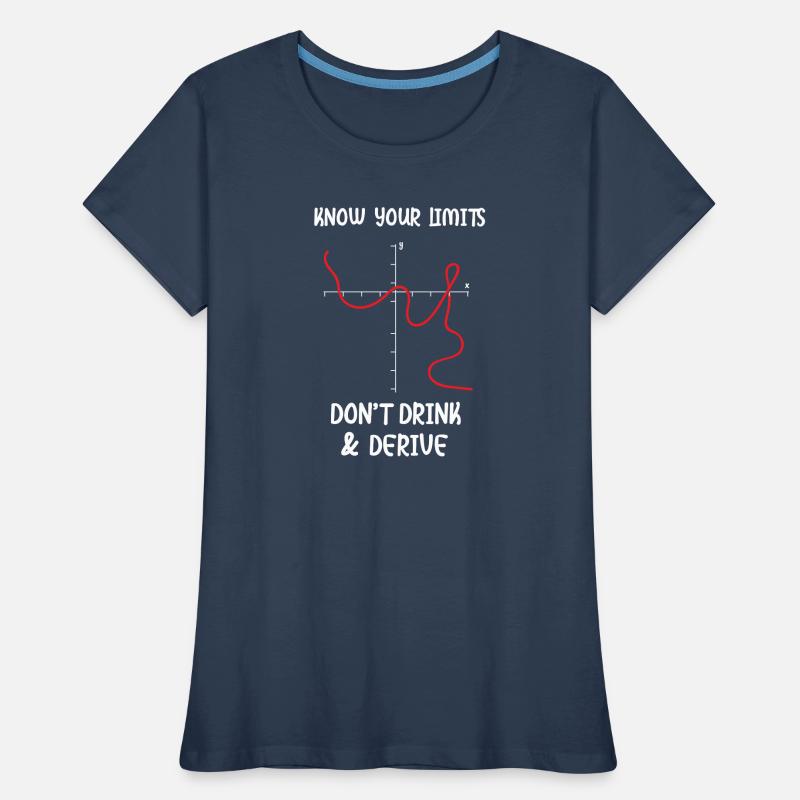 Math Math Math Teacher Mathematician Women's Premium Organic T-Shirt