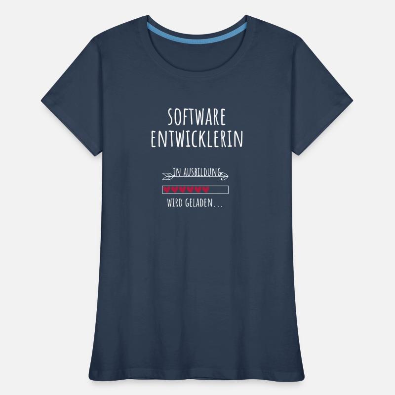 Software Developer Computer Science Studies Profession Women's Premium Organic T-Shirt