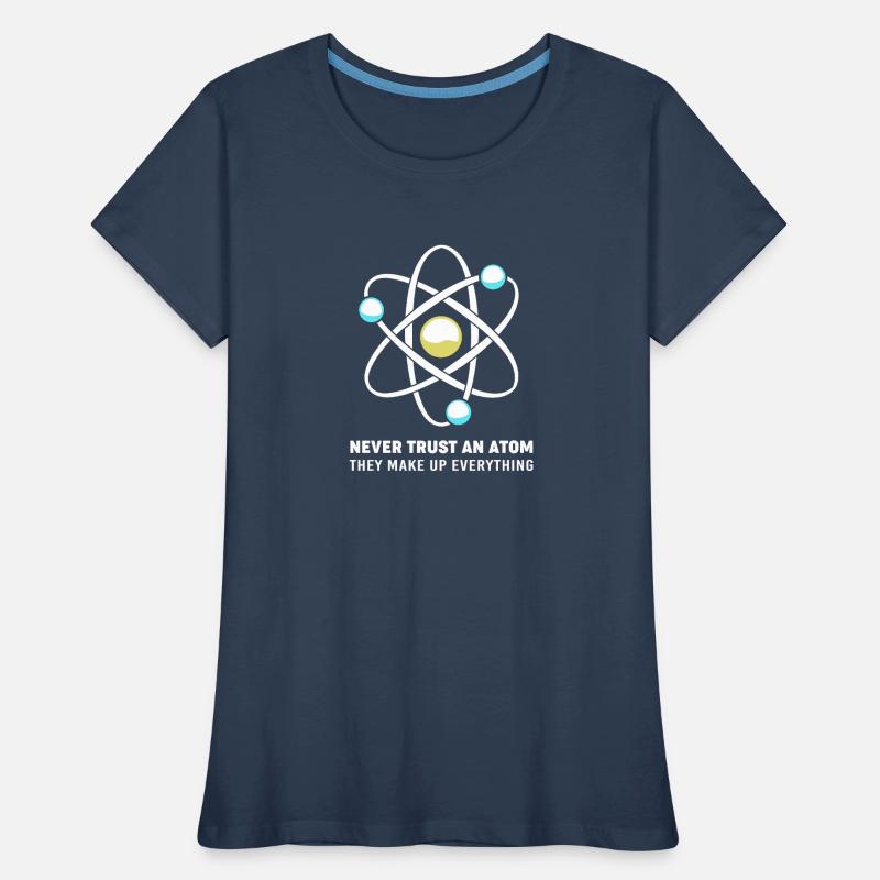 Quantenphysik Quanten Physik Quantensprung Frauen Premium Bio T-Shirt