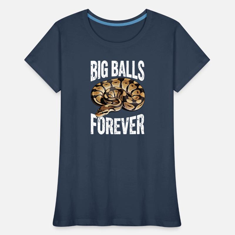 Königspython Schlangen Liebhaber Terrarium Python Frauen Premium Bio T-Shirt