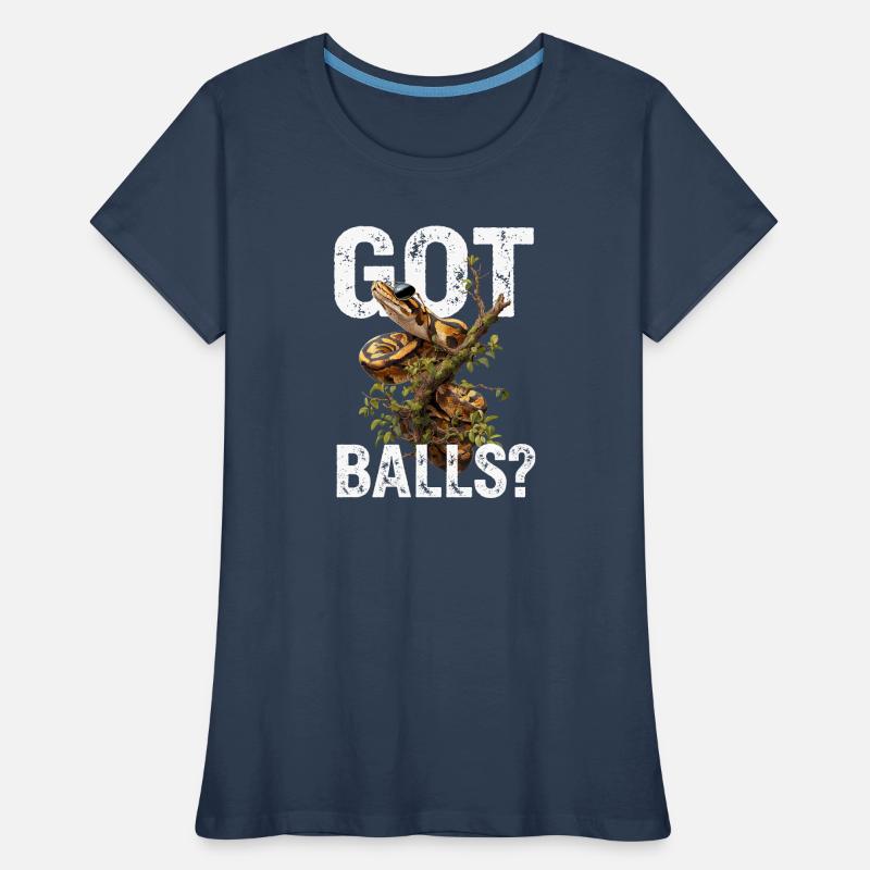 Python roi Serpents Amateurs de terrarium Python T-shirt bio Premium Femme