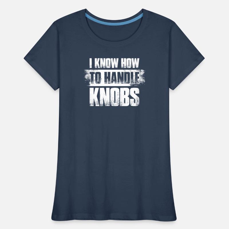 Handle knobs Sound engineer Sound engineer Women's Premium Organic T-Shirt