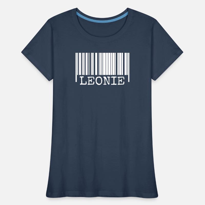 Leonie en tant que code-barres T-shirt bio Premium Femme