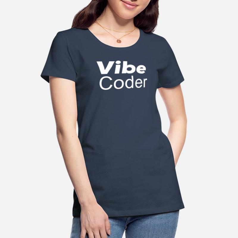 Techno-utopia: Vibe Coder Women's Premium Organic T-Shirt
