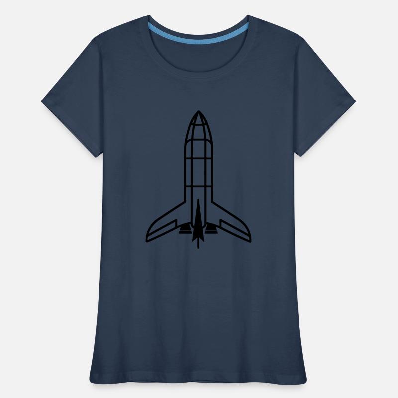 Fusée T-shirt bio Premium Femme