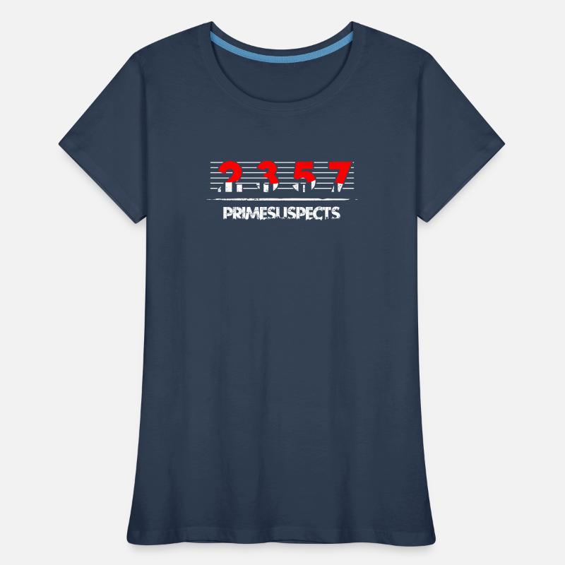 Math Nerd Students University Professor Mathematics Women's Premium Organic T-Shirt