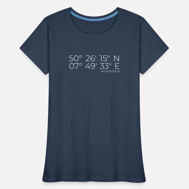 Coordinates Montabaur Women's Premium Organic T-Shirt