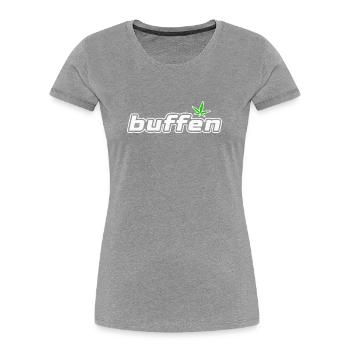 mordu - T-shirt bio Premium Femme - bleu marine - Devant - Mia (176cm)