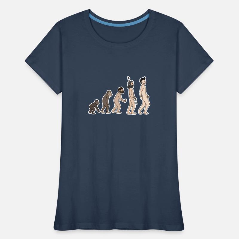 évolution T-shirt bio Premium Femme