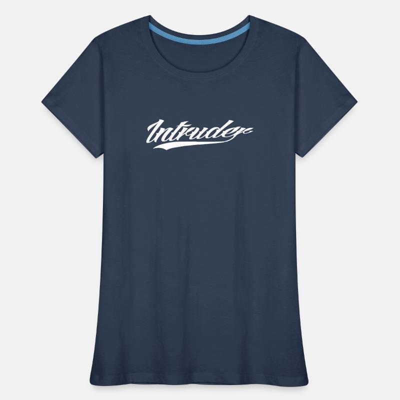 intruder hacker eindringling clan sticker computer Frauen Premium Bio T-Shirt