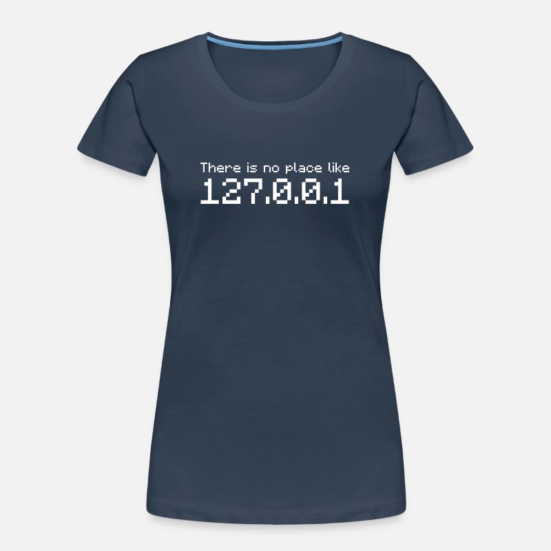 Nerd Shirt Lustiger Geek Geschenk IT Programmierer Admin T-S - Frauen Premium Bio T-Shirt - Navy