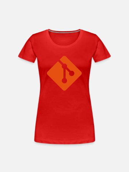 Git - Frauen Premium Bio T-Shirt - Navy