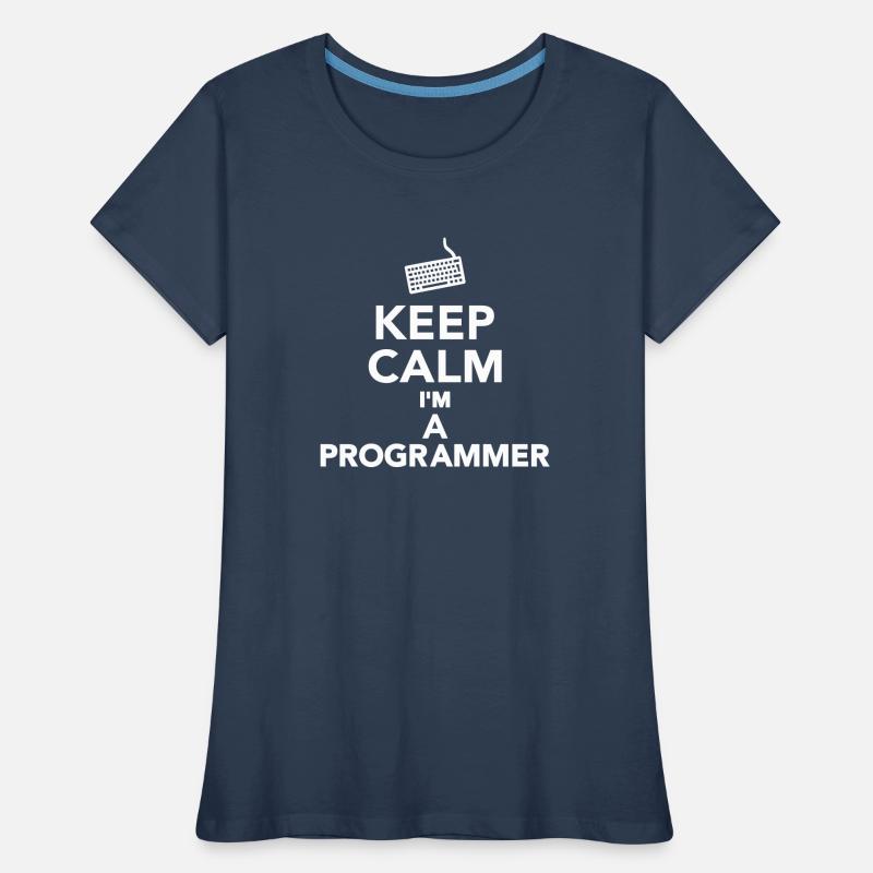 Programmierer Frauen Premium Bio T-Shirt