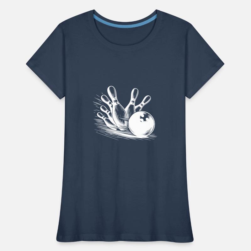 Strike oder Spare. Das ist hier die große Frage Frauen Premium Bio T-Shirt