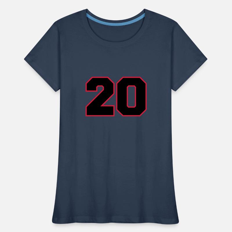 number20 Frauen Premium Bio T-Shirt