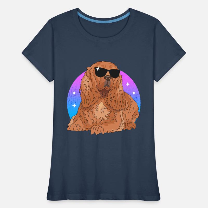 Cocker Spaniel Dog Cocker Spaniel Gift Women's Premium Organic T-Shirt
