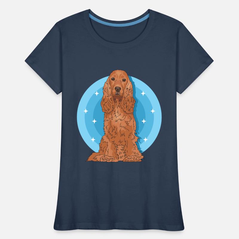 Cocker Spaniel Cocker Spaniel Dog Gift Women's Premium Organic T-Shirt