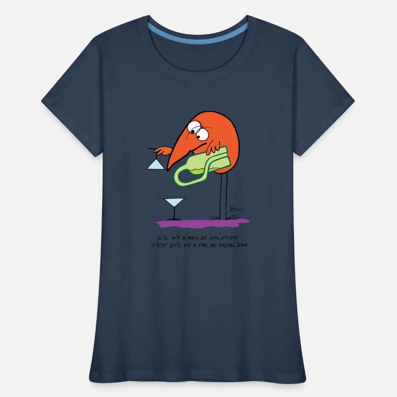 Pas de solution pas de problème T-shirt bio Premium Femme