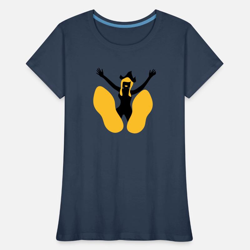 Pin Up Holland Clogs Frauen Premium Bio T-Shirt