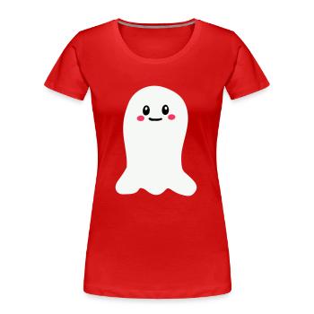 Ghost - Women's Premium Organic T-Shirt - navy - Front - Mia (176cm)