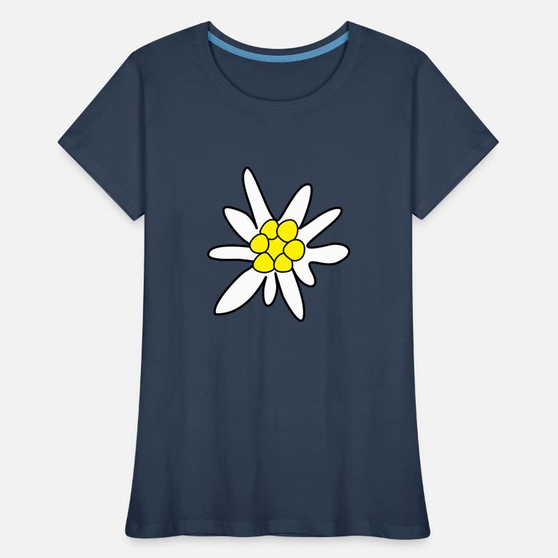 Edelweiss, ghosteweed Women's Premium Organic T-Shirt