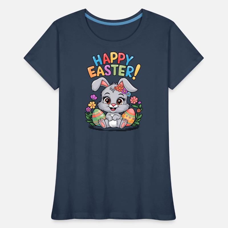 Easter Bunny Happy Easter Easter Easter Egg Easter Women's Premium Organic T-Shirt