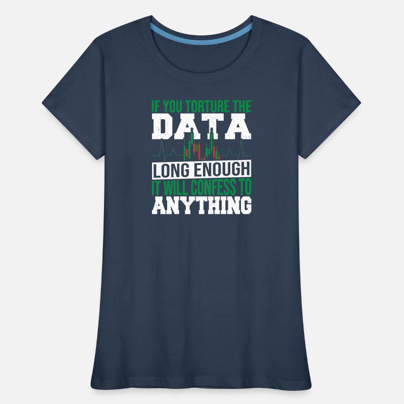 Data Analysis Data Integration Data Science Women's Premium Organic T-Shirt