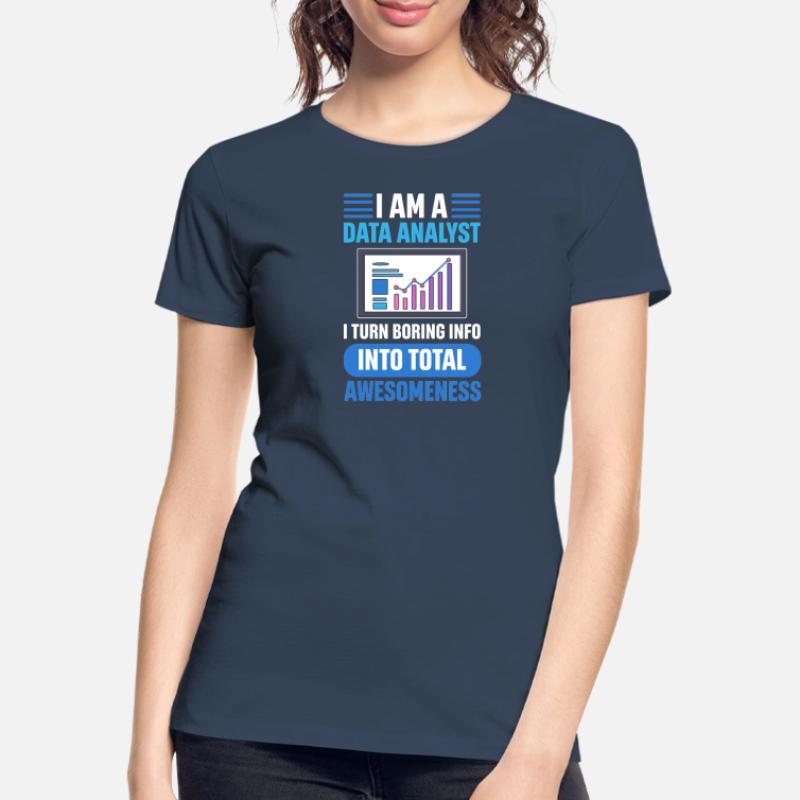 Data Engineer Data Processing Data Science Women's Premium Organic T-Shirt