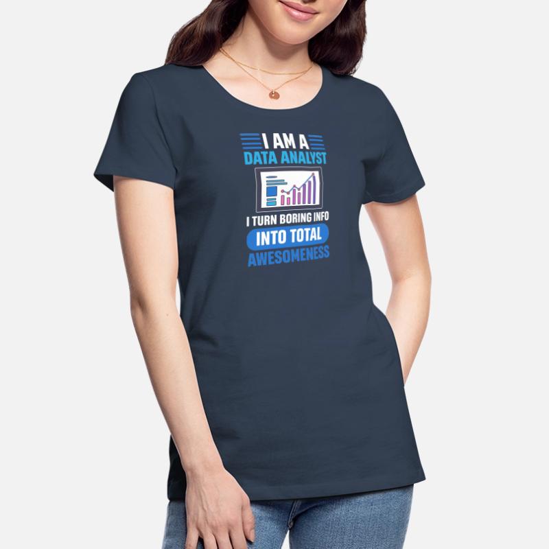 Data Engineer Data Processing Data Science Women's Premium Organic T-Shirt