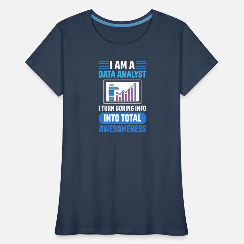 Data Engineer Data Processing Data Science Women's Premium Organic T-Shirt