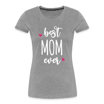 Beste Mutter aller Zeiten - Frauen Premium Bio T-Shirt - Navy - Vorne - Mia (176cm)