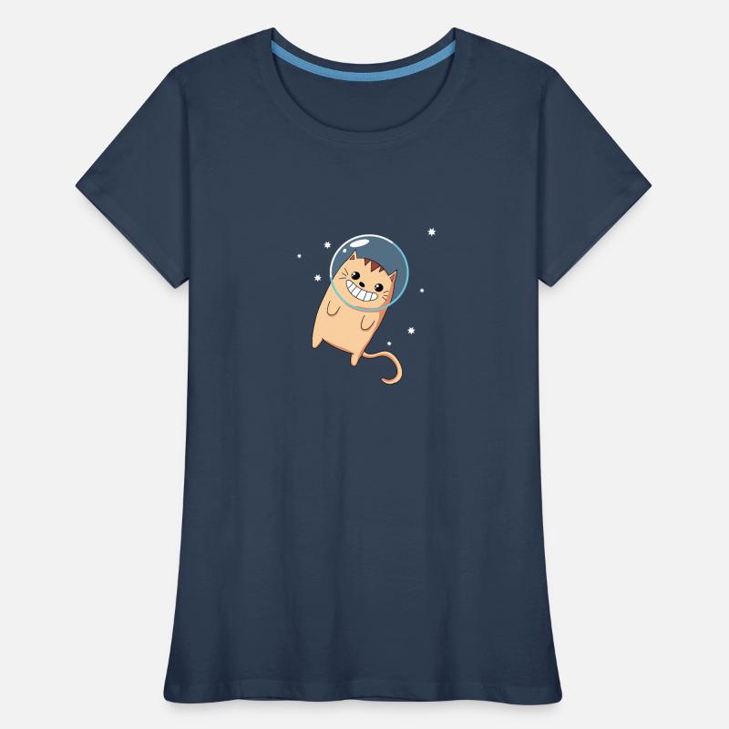 Cat - Outer Space - Kitten - Outer Space Women's Premium Organic T-Shirt